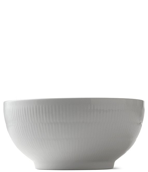 Royal Copenhagen White Fluted Collection Bowl-9.45#double;