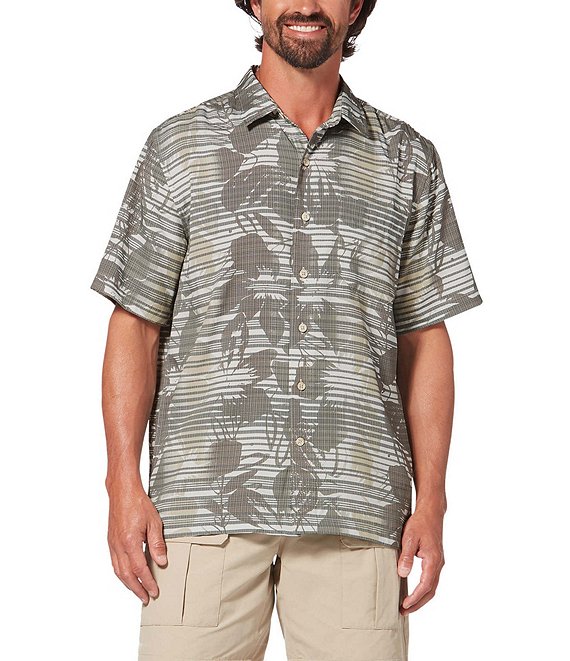 Royal Robbins Comino Leaf Short-Sleeve Woven Shirt | Dillard's