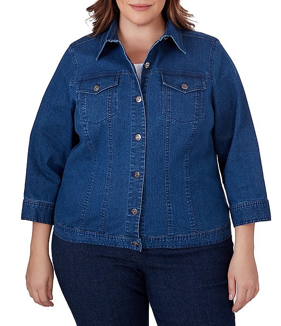 YOURS Plus Size Pink Denim Jacket | Yours Clothing