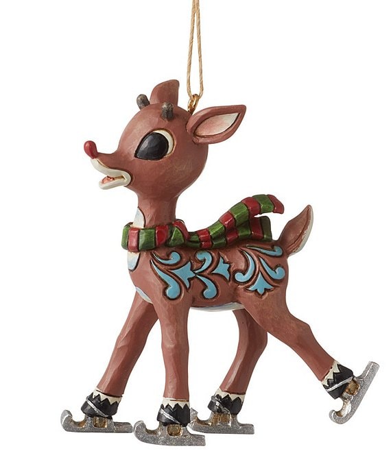 Rudolph Traditions by Jim Shore Rudolph Ice Skating Ornament | Dillard's