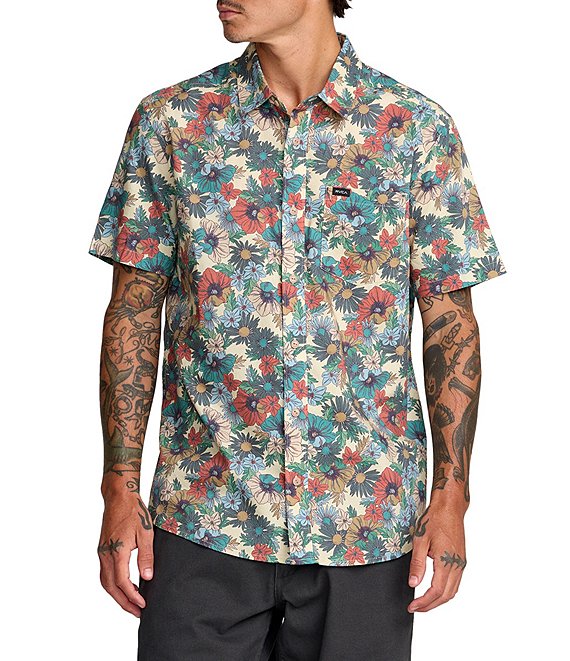 RVCA Botanical Short Sleeve Woven Shirt