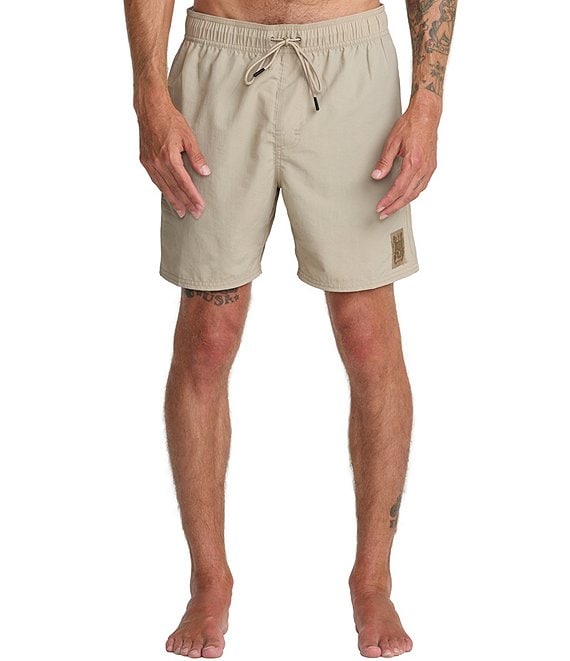 RVCA Crest 17#double; Outseam Swim Trunks