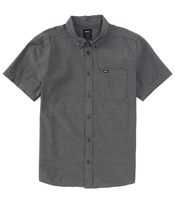 RVCA Short Sleeve That´ll Do Dobby Shirt,New Products : American Fashion Style Bags On Sale RVCA Short Sleeve That´ll Do Dobby Shirt,New Products : American Fashion Style Bags On Sale
