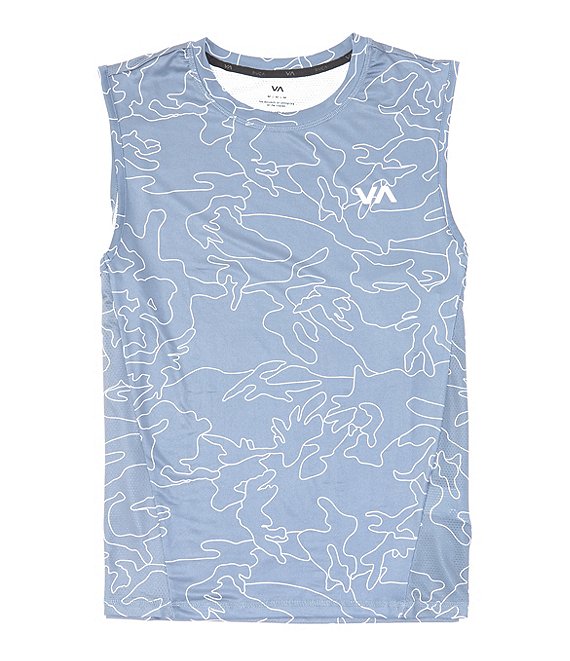 RVCA VA Sport Printed Vent Muscle Tank | Dillard's