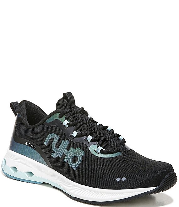 Color:Black - Image 1 - Activate Athletic Oxford Walking Sneakers