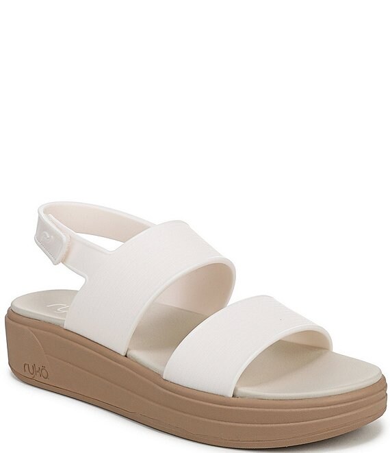 Ryka Women's Viv Vinyl EVA Slingback Sandals