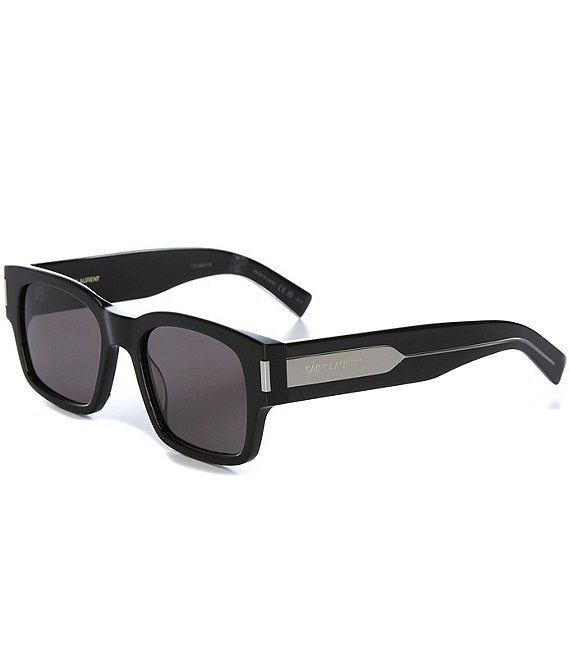 SAINT LAURENT EYEWEAR New Wave Square-Frame Acetate Sunglasses for