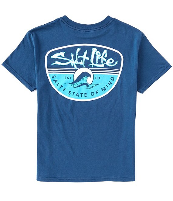 Salt Life Big Kids 6-16 Short-Sleeve Morning Wave Graphic Tee | Dillard's