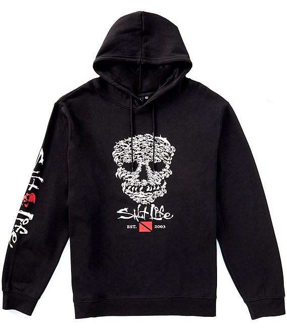Salt Life Dive Conquer Fleece Hoodie