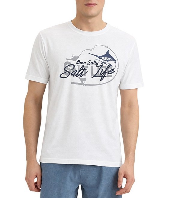 Salt Life Marlin Hooked Short Sleeve T-Shirt
