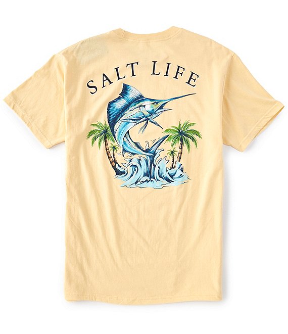 Salt Life Mens Drink Like a Fish Short Sleeve Crew Neck Tee : :  Clothing, Shoes & Accessories