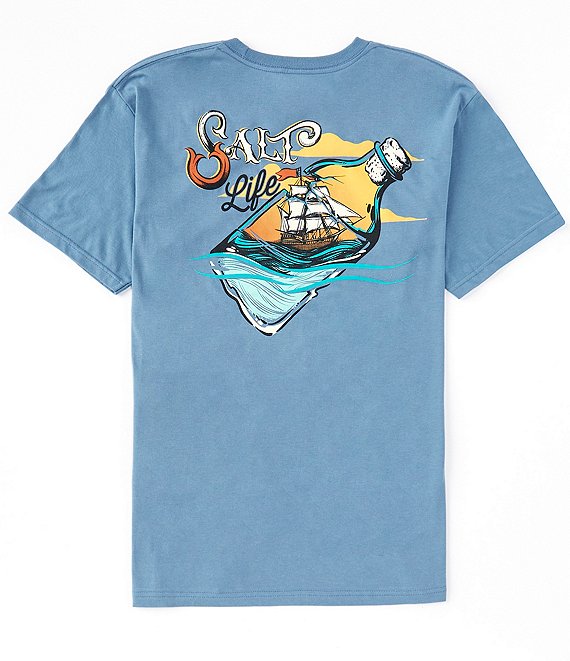 Salt Life Ship In A Bottle Short Sleeve T-shirt 