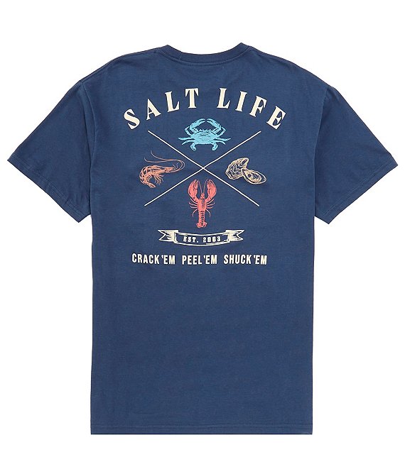 Salt Life Short Sleeve Good Eatin' T-Shirt - L