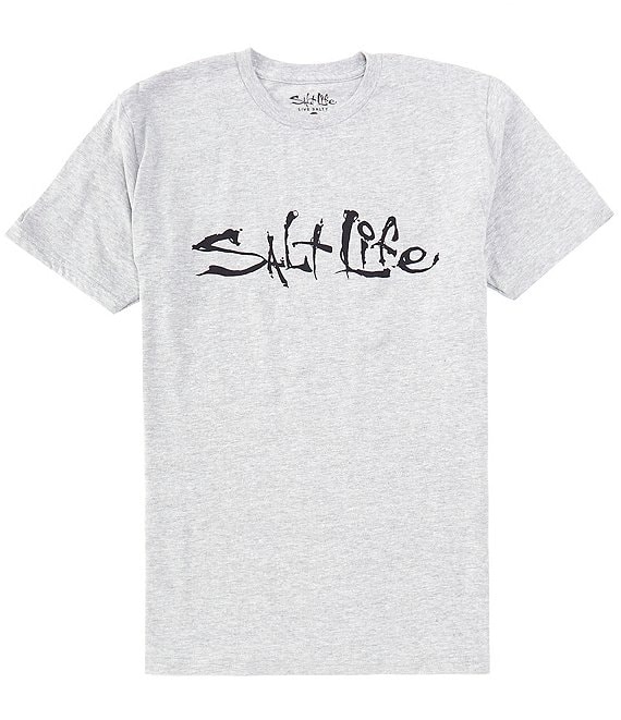 Salt Life Short Sleeve Signature Heathered T-Shirt | Dillard's