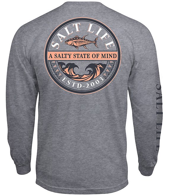 Salt Life Tribal Tuna Long-Sleeve Jersey T-Shirt