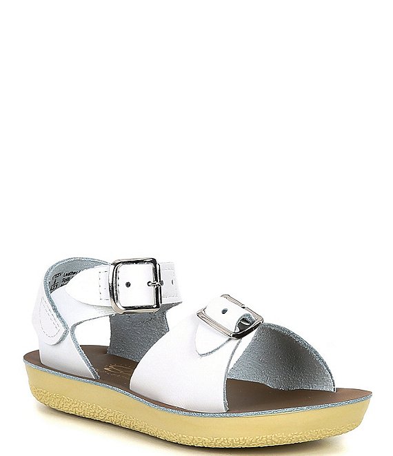 Saltwater Sandals by Hoy Girls' Surfer Water Friendly Leather ...