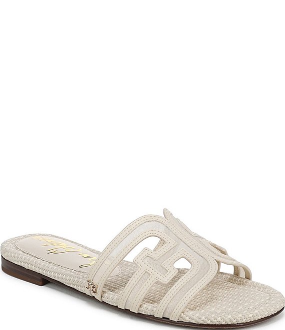 Sam Edelman Bay Mesh Double E Logo Slide Sandals