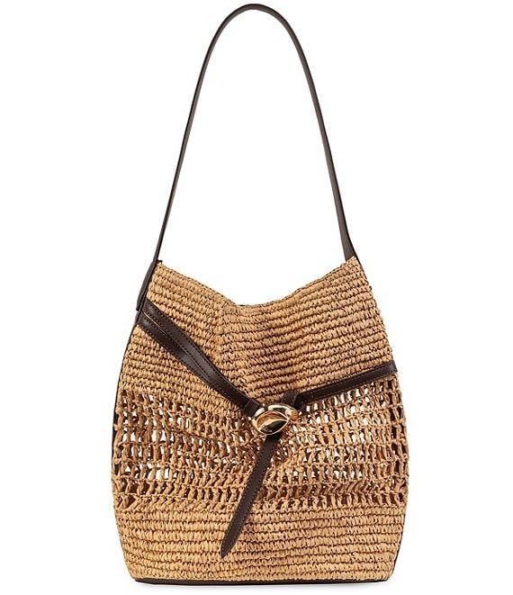 Sam Edelman Bex Raffia Woven Tote Bag