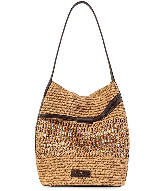 Sam Edelman Bex Raffia Woven Shoulder Bag | Dillard's