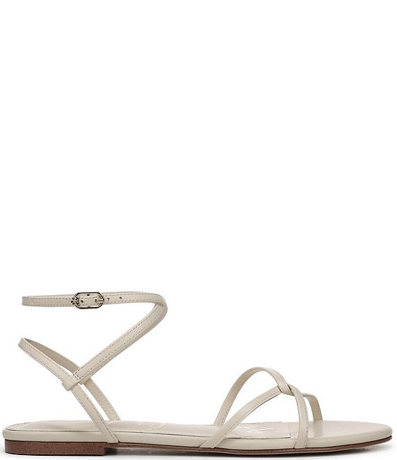 Sam Edelman Ellina Leather Strappy Flat Sandals | Dillard's
