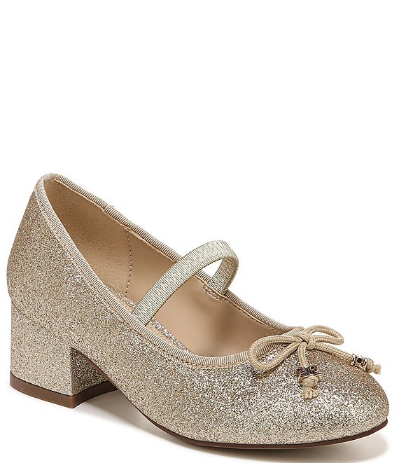 Glitter Mary Jane Shoes Gold / 12 Little Kid