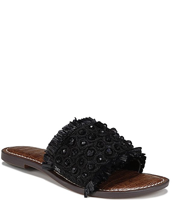 Sam edelman store beaded slide sandals