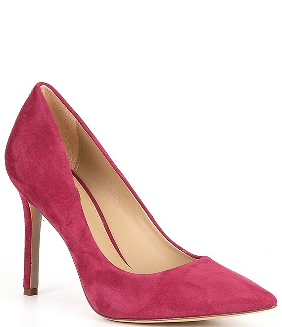 Sam Edelman Hazel Suede Pointed Toe Pumps | Dillard's