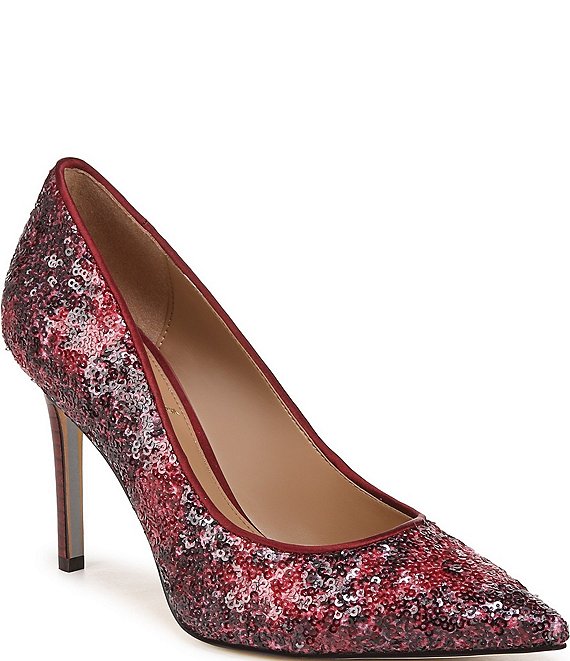 Sam Edelman Hazel Sequin Pointed Toe Dress Pumps Dillard s