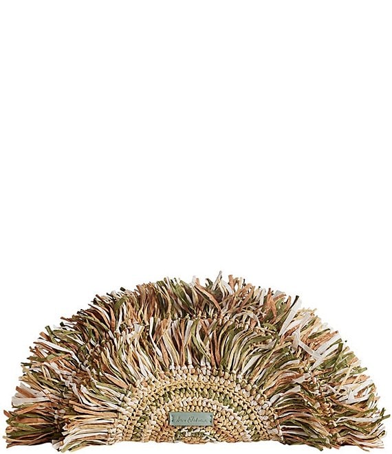 Sam Edelman Lily Raffia Woven Clutch Bag