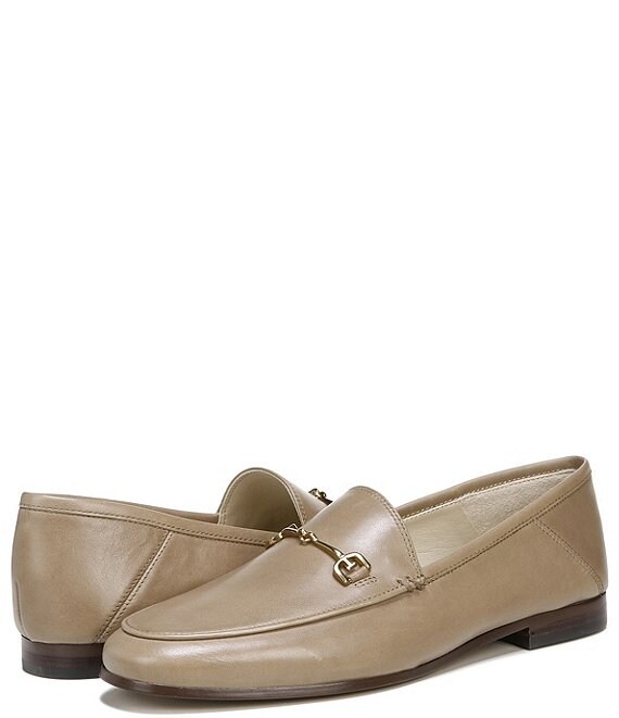 Sam Edelman Loraine Leather Bit Buckle Flat Loafers | Dillard's