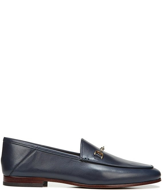 Sam Edelman Loraine Leather Bit Buckle Flat Loafers | Dillard's