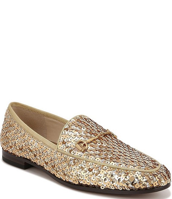 sam edelman gold loafers