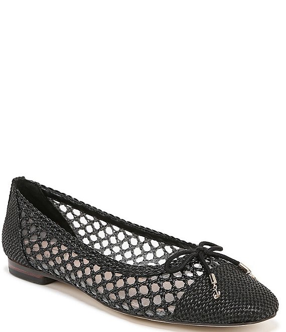 Sam Edelman May Basket Weave Bow Detail Ballet Flats | Dillard's