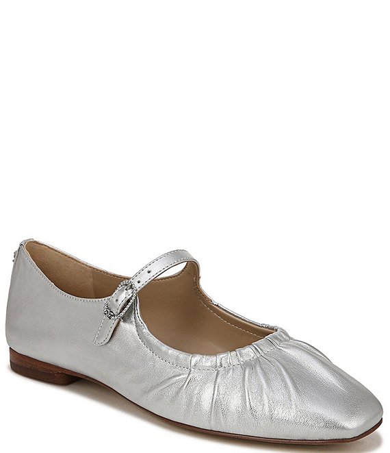 Sam Edelman Micah Leather Mary Jane Ballet Flats | Dillard's