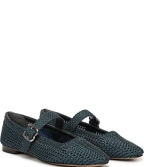 Sam Edelman Michaela Metallic Woven Mary Jane Flats | Dillard's