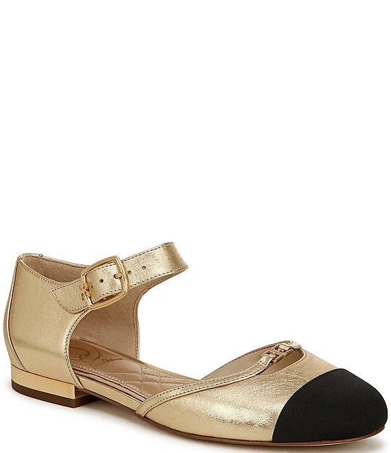 Sam edelman metallic flats online