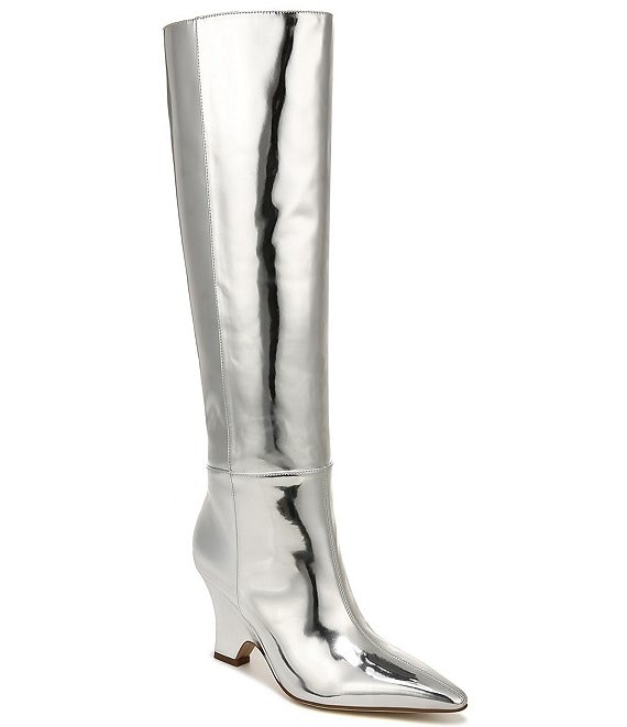 Sam Edelman Vance Metallic Tall Dress Boots | Dillard's