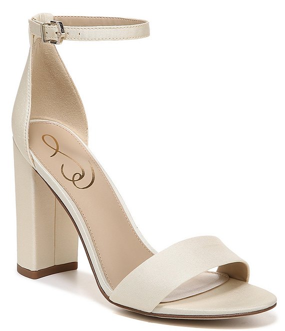 Sam Edelman Yaro Silk Fabric Ankle Strap Dress Sandals | Dillard's