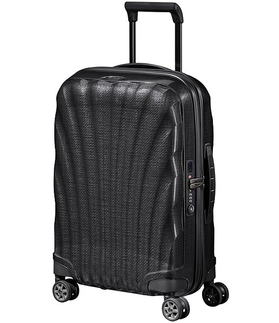 Color:Black - Image 1 - C-Lite Hardside Collection Carry-On Spinner Suitcase