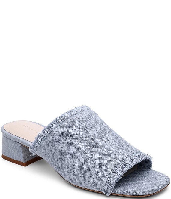 Sanctuary Refresh Recycled Linen Slide Sandals | Dillard's