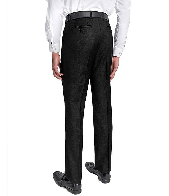 Santorelli Loro Piana® Modern Fit Flat Front Dress Pants | Dillard's