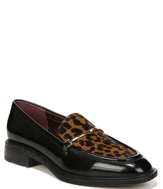 Franco sarto leopard store print loafers