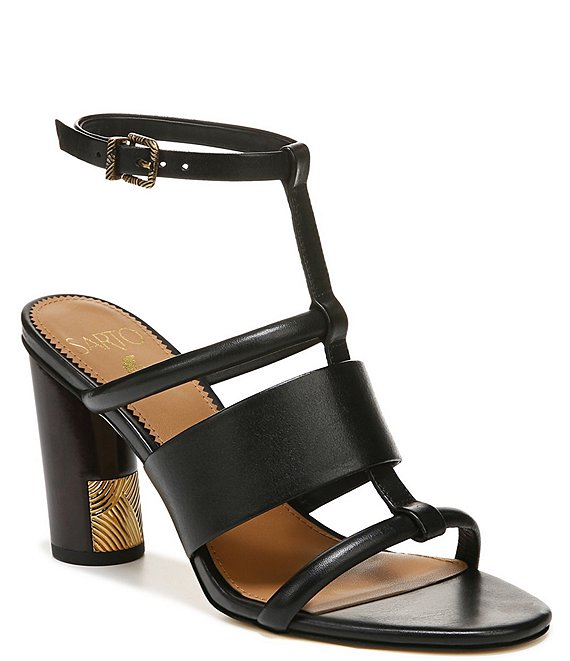 Sarto by Franco Sarto Ollieglad Ankle Strap Leather Dress Sandals
