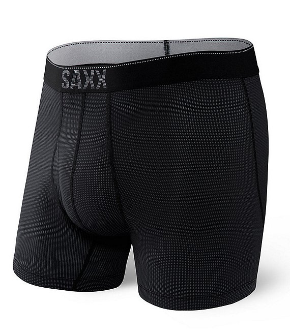 SAXX Quest Solid Micro-Mesh Boxer Briefs | Dillard's