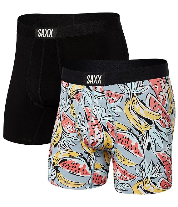 SAXX Tropicalia/Solid Boxer Briefs 2-Pack | Dillard's