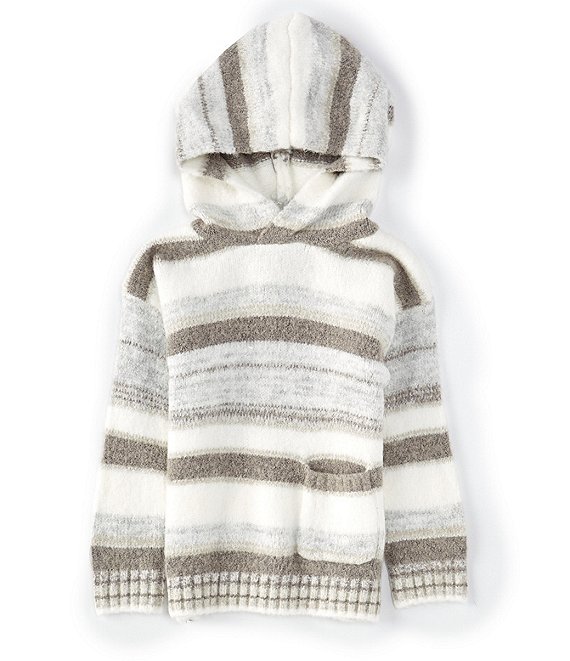 Scene&Heard Baby Boys 12-24 Months Striped Hooded Pullover Sweater ...