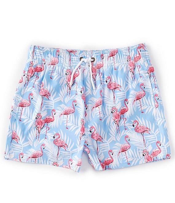 Scene&Heard Big Boys 8-20 Flamingo Print Swim Trunks | Dillard's