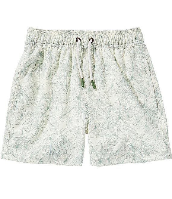 Scene&Heard Big Boys Coordinating Pattern Swim Trunks