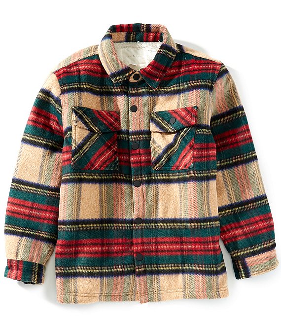 Scene&Heard Big Boys Plaid Shacket