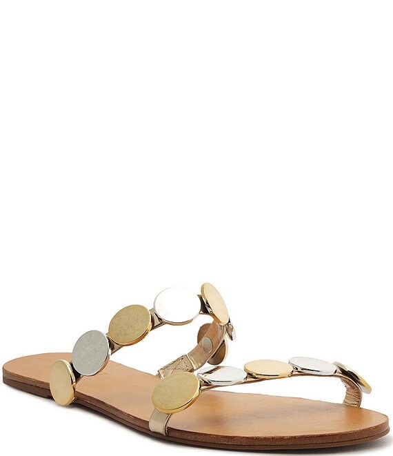 Dillards gold sandals on sale